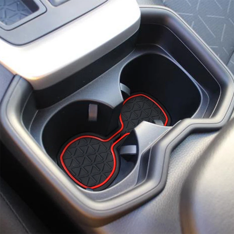 For Toyota RAV4 XA50 RAV 450 MK5 2013 To 2021 Anti-Slip Gate Slot Cup Mat Door Groove Non-slip Pad Interior Car-styling