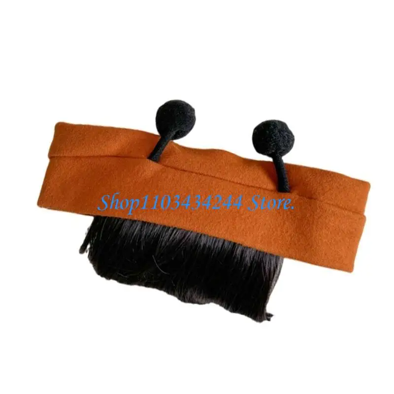 

G2TC Girls Cosplay Hairband with Lovely Bangs Antennae Festival Hair Ornament
