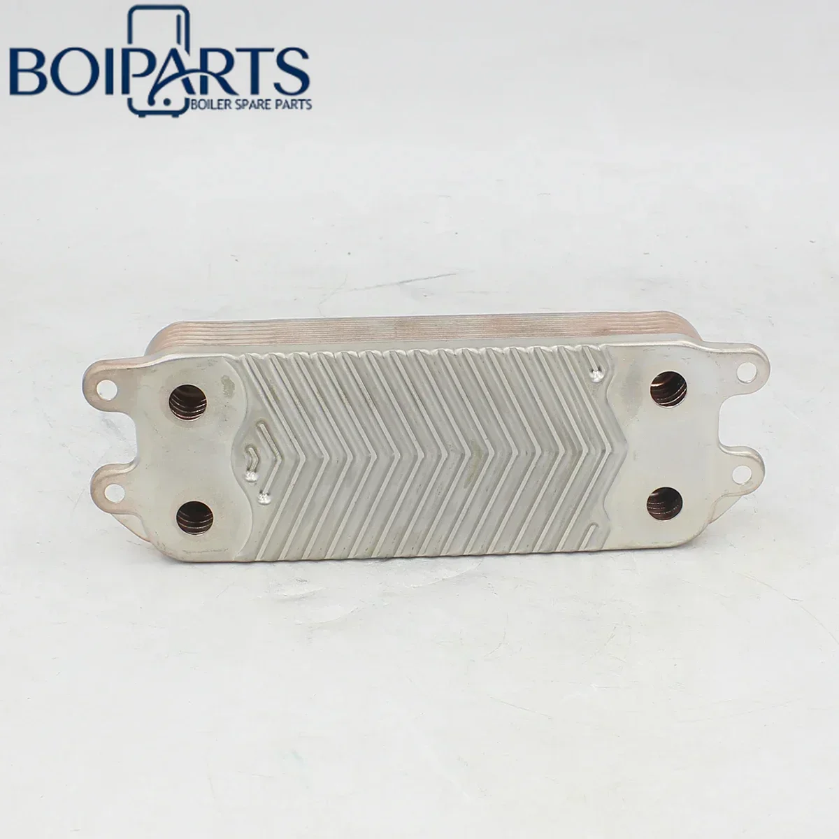 12 Plates Heat Exchanger Stainless Steel Customized Brazed Plate Heat Exchanger For Homebrew Cooling