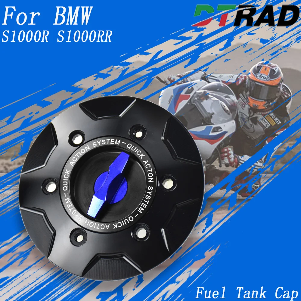 S1000RR 2009-2026 Quick Release Fuel Tank Cap For BMW S1000R M1000R M1000RR Motorcycle Gas oline Plug Keyless Airbox Cap