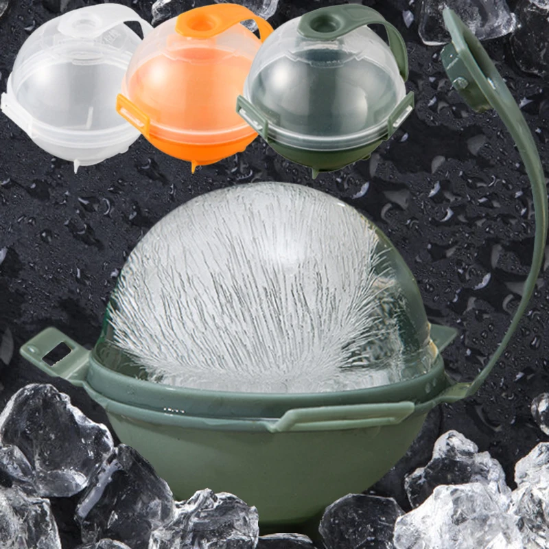 Kitchen Baby Food  Round Tray Ice Ball Mold Cold Drink Coffee Ice Hockey Lattice Grinder Refrigerator Freezing Ice Maker Cube