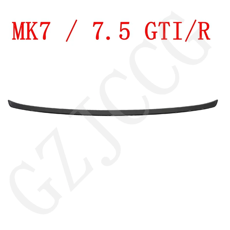 لمعان أسود R الأداء حزمة السقف الخلفي سبويلر الجناح الشفاه لفولكس واجن جولف Mk7 Mk7.5 GTI GTD R R-Line 2013-2020 #6