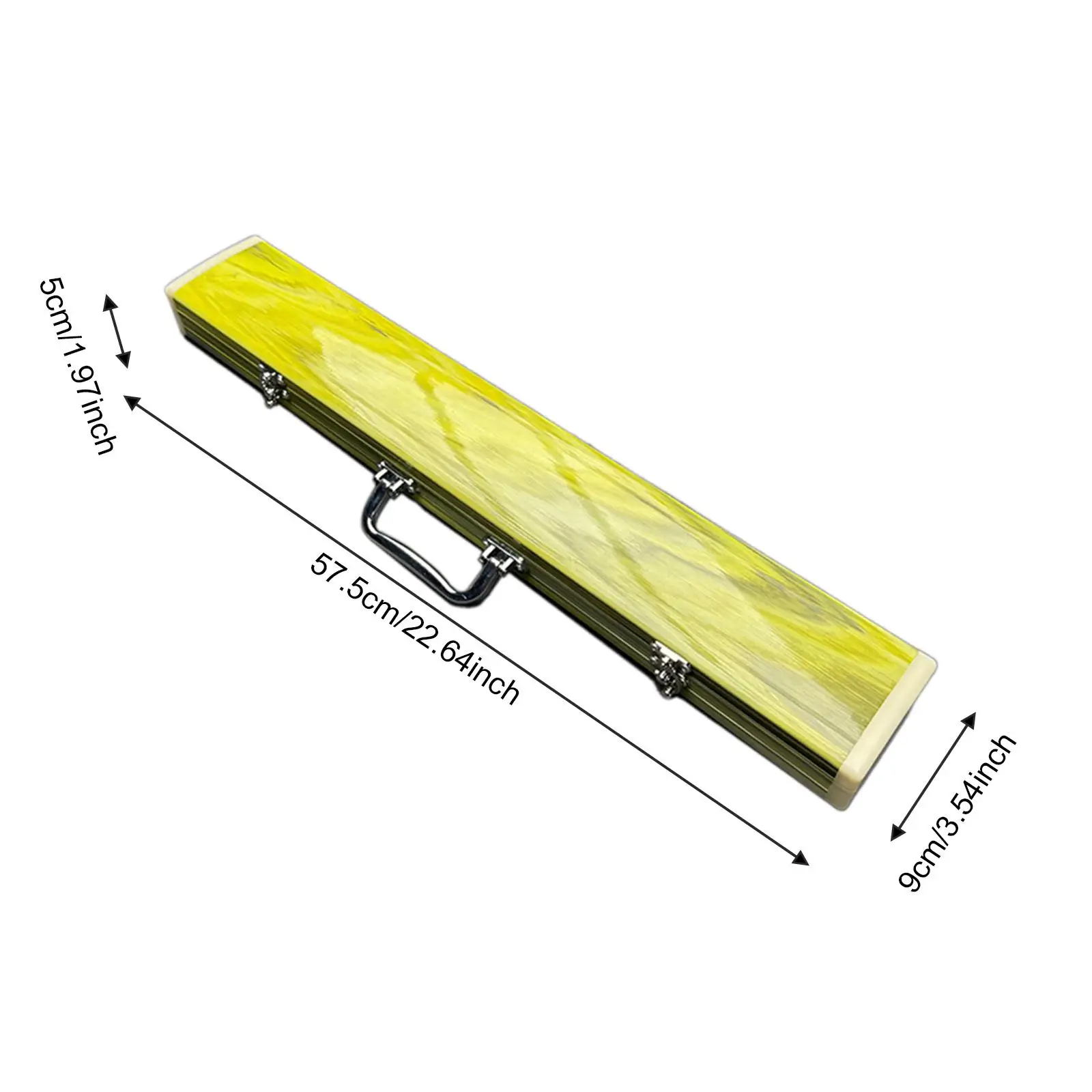 ملحقات أدوات حقيبة Bawu، صندوق تخزين حامل أدوات الرياح خفيف الوزن مقاس 57.5 سم للعرض والهدايا والحفلات الموسيقية والسفر