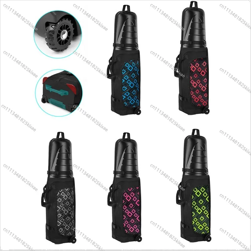 For Hard Shell Foldable Golf Air Bag, Anti-Collision Wear Wheel Golf Consignment Bag