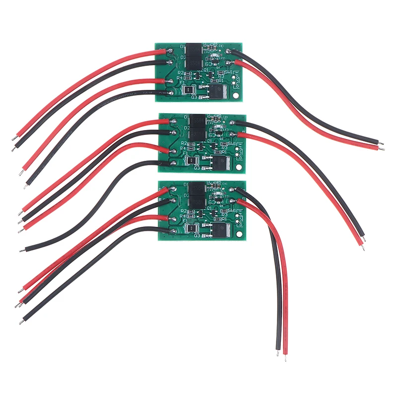 Hot Sale 1/3Pcs With Wires 3.2V-15V Solar Light Circuit Control Board For Solar Courtyard Light Controller PCBA Board