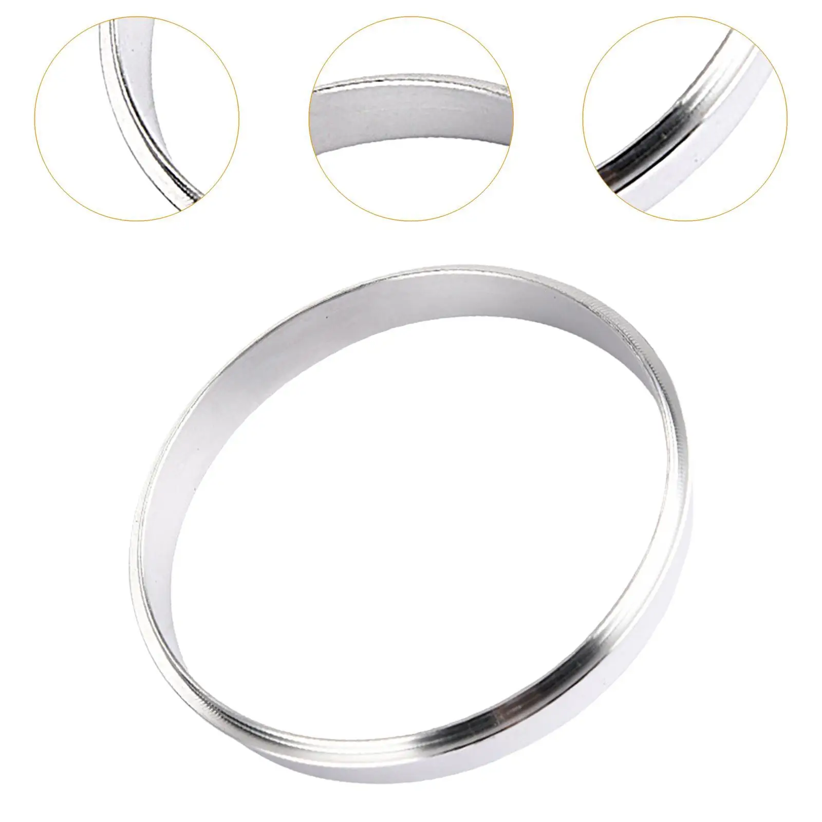Bubble Tea Machine Cup Sealer Aluminum Ring 92mm Gasket Replacement Automatic Seal Washer for Coffee Shop