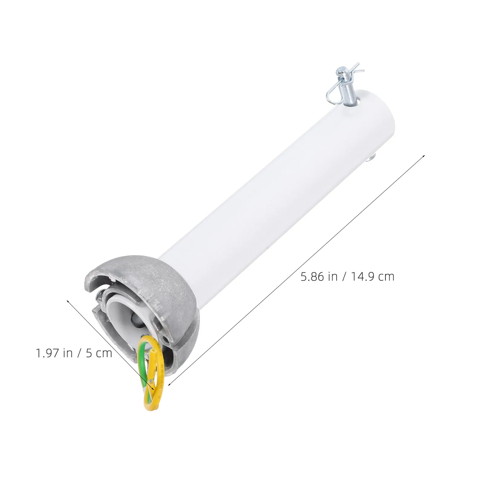 Sturdy Universal Extension Rod for Ceiling Fan Metal Downrod Long Length Enhanced Stability Elegant Aesthetic Compatible with