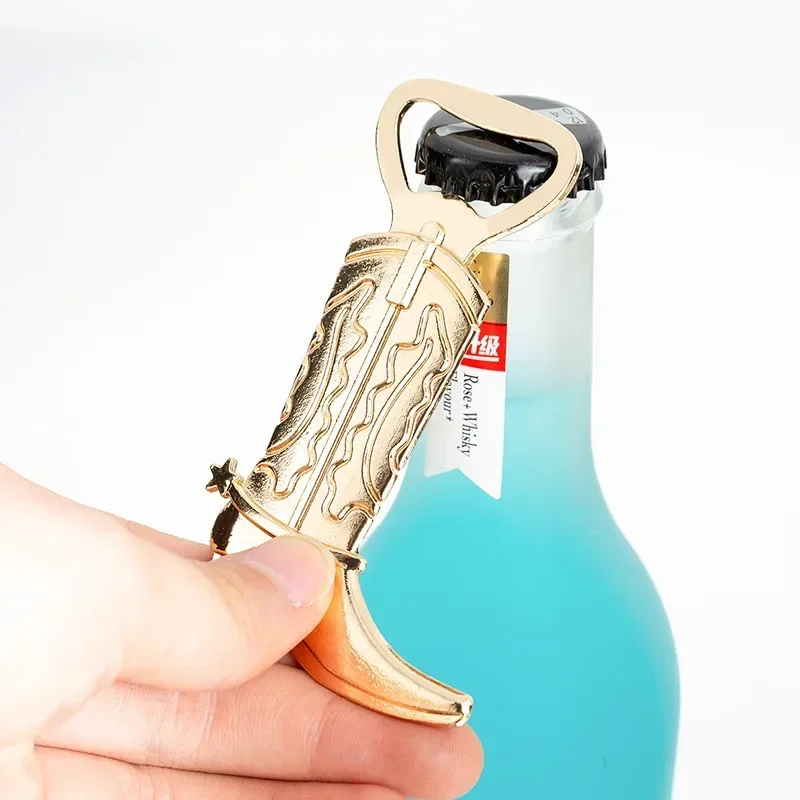 Creative Wedding Gift for Guests Small Bottle Opener Presents Gold Color Alloy Wedding Favors Beer Openers Tool Groomsmen Gifts