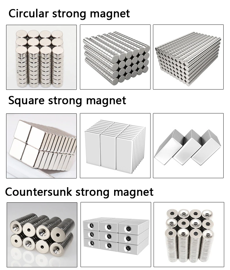 10pcs/LOT Magnet 2x2x2 3x3x3 4x4x4 5x5x5 10x10x10 mm N35 Strong Square NdFeB Rare Earth Magnet Neodymium Magnets For Motor cube