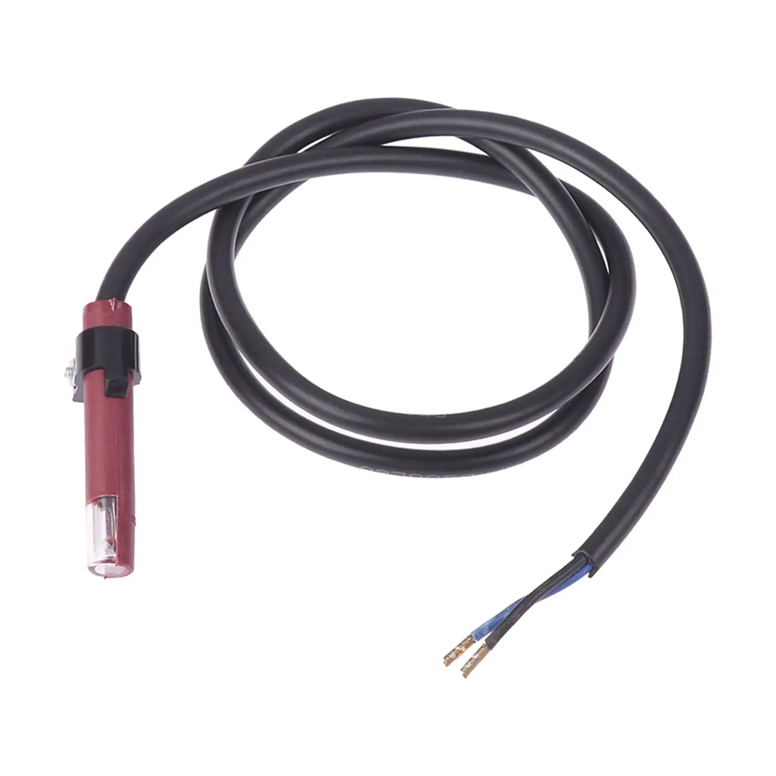 プロフェッショナル QRB1 火炎検出フォトセルセンサー 50cm PP 素材フォトレジスタ オイルバーナー廃油用