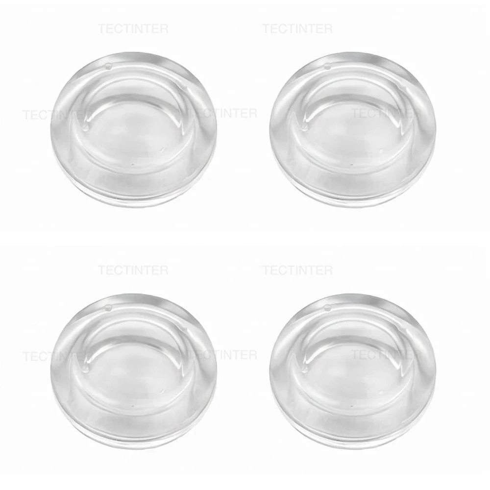 Für PS Vita PSV 1000 2000 Flüssigsilikon-Joystick-Kappen Transparente Rutschfeste Daumenstick-Griffe Abdeckung Analog-Stick-Schutz