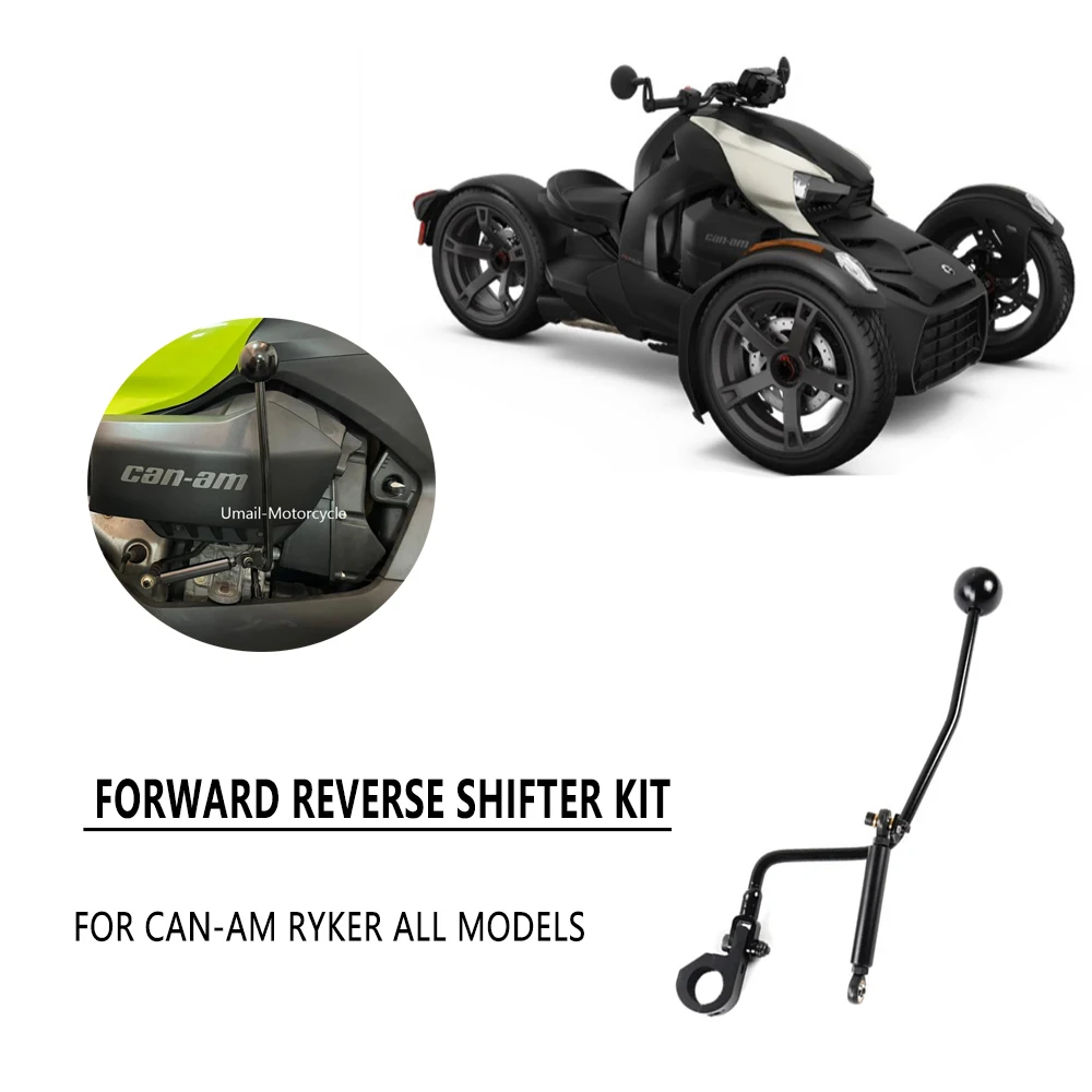 

New Motorcycle Accessories Black Fit For Can-Am Ryker 900 600 Ace Rally Sport Forward Reverse Shifter Kits 2019-2025 2024