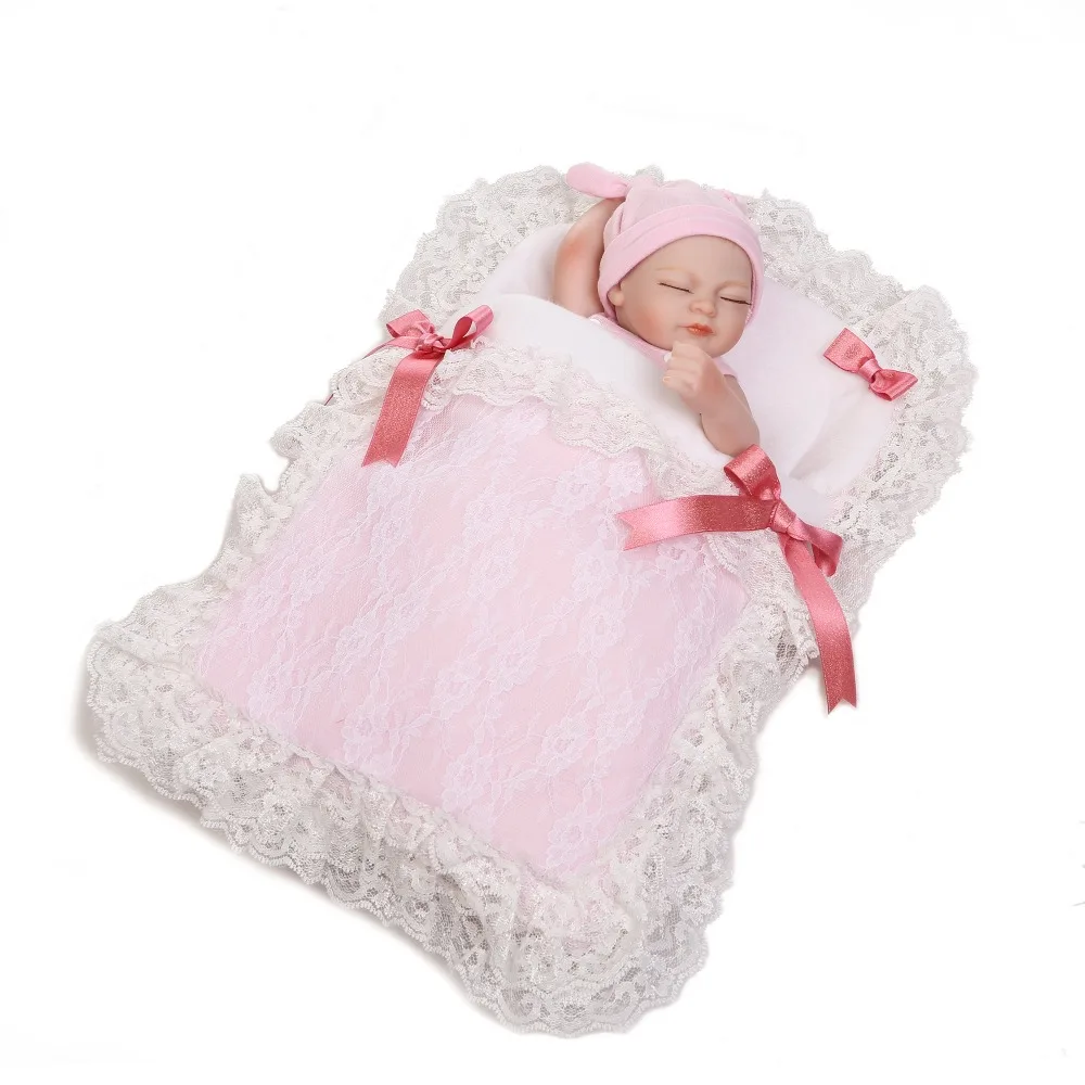 SANDIE COLLECTION 2017 new lovely mini twin reborn baby soft real gentle touch baby dolls for Children's Day gift