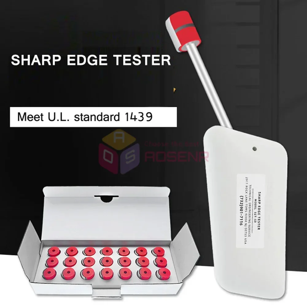 

UL1439 Sharp Edge Tester SET-50 Sharp Edge Machine with TC-3 21 Pressure Testing Caps