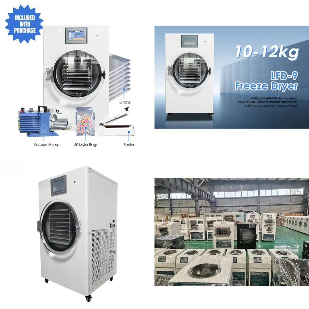 

Vacuum freeze dryer 10-12Kg Household Vegetable Lyophilizer With Vacuum Freeze Drying Hine