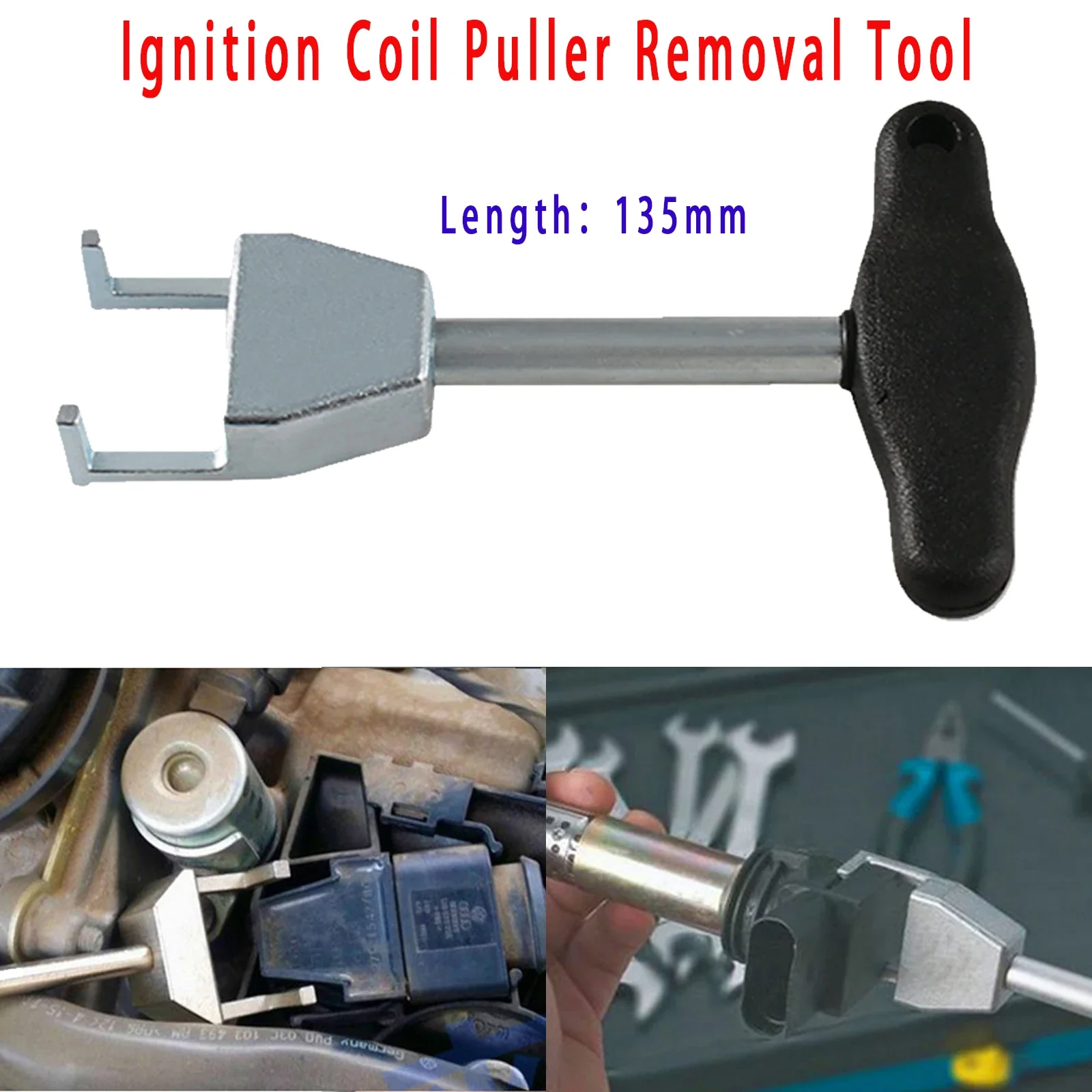 

High Quality Auto Ignition Coil Puller Removal Spark Plug Puller Tool for VW POLO,Audi,Sagitar,Lavida,Octavia Car Repair Tool