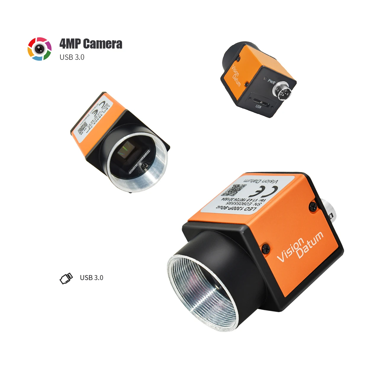 Instock Sony IMX226 Sensor 4096 × 2160 Resolution 32fps  USB3.0 Area Scan Cameras for Industrial Automation
