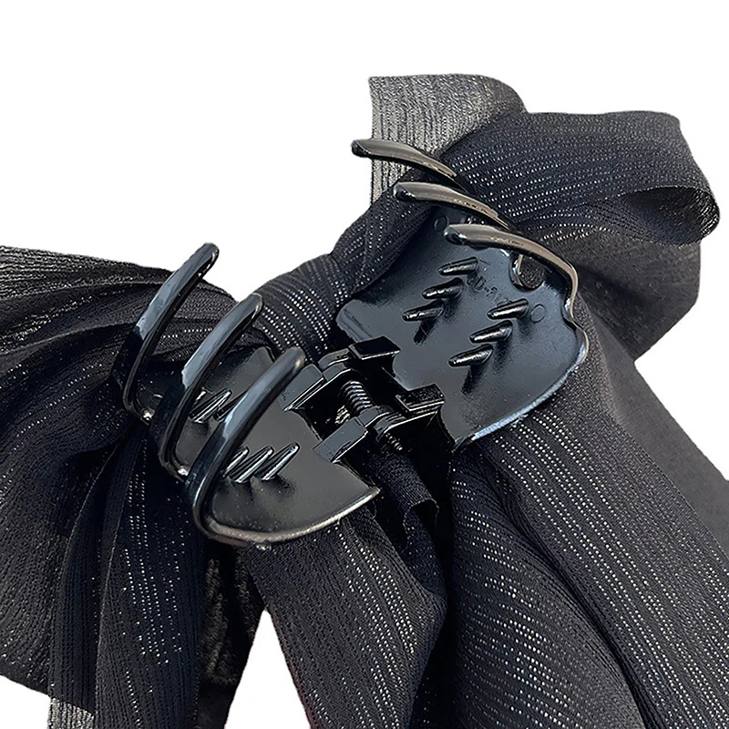 

[Y]2024 New Korean Big Size Bow Hair Clip Claw Clamp Women High Ponytail Barrettes Headwear Girls Women Hair Accessories