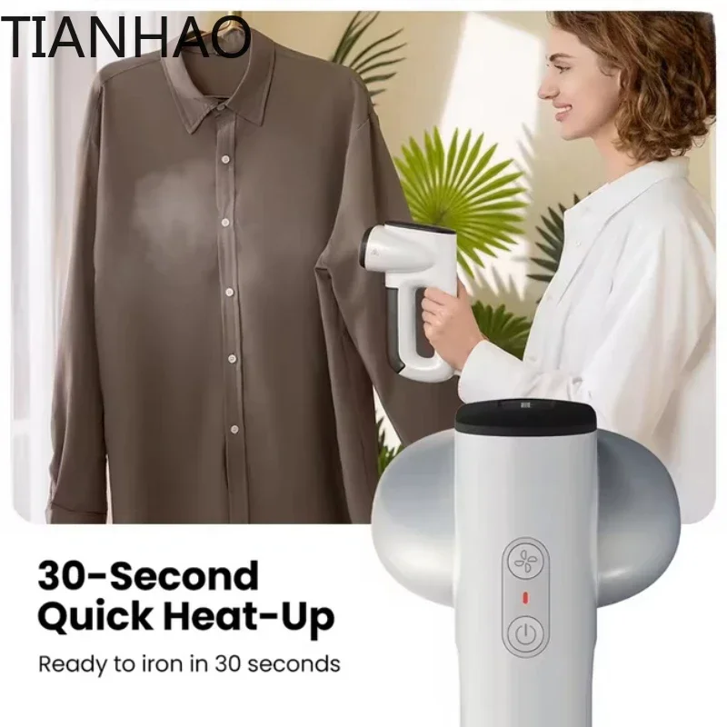 Handheld Vacuum Steamer Steam Iron With Powerful Suction For Fast Wrinkle Removal Portable hanging iron machine