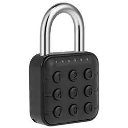 Keyless Combination Locker Lock 6 Digit Codes Padlock for Outdoor Easy Use Pad Lock with Code for Gym School Locker Fence