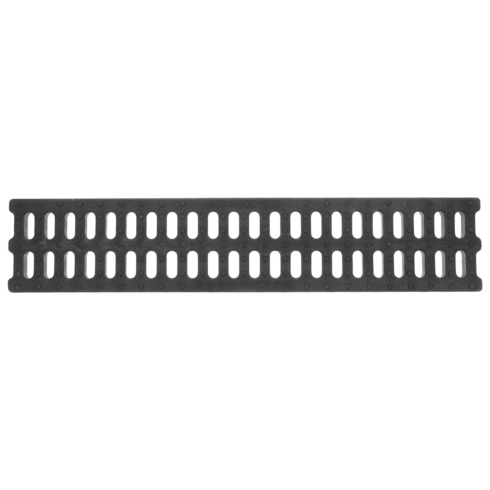 High Molecular Trench Cover Drainage Grate Kitchen Restaurant Sewer Channel Lid Strainer Outdoor Plastic Long Life Easy
