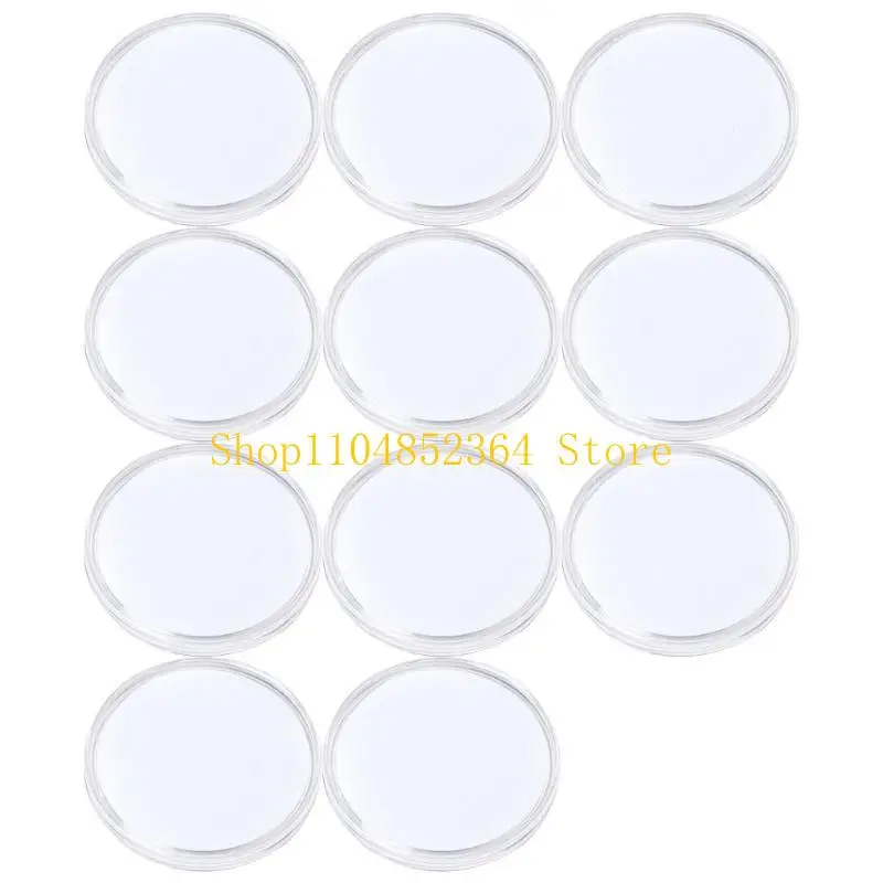 652F Plastic Coin Capsule Holder Collection Storage for Case PENNY DIMES QUAR