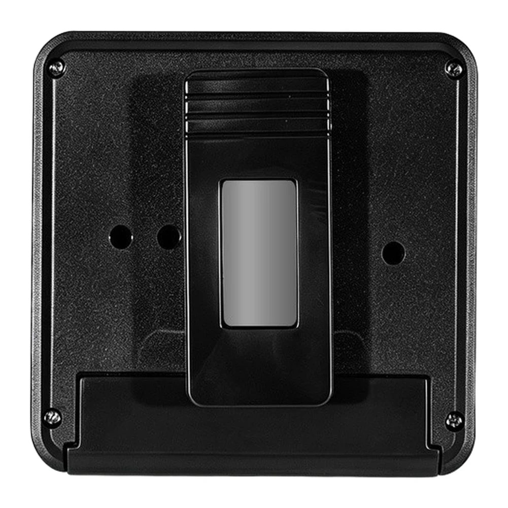 Digital LCD Hygrometer Thermometer for Pet Care Egg Incubation with Magnet Holder for Glass or Surfaces Black ABS