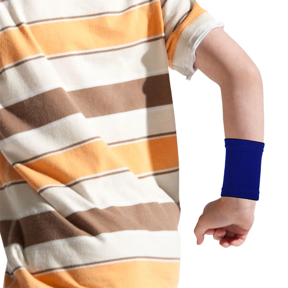 

Sweatbands For Kids Sports Wrist Bands Football Basketball Running Breathable Elastic Wrist Support Fitness Exercise Gear