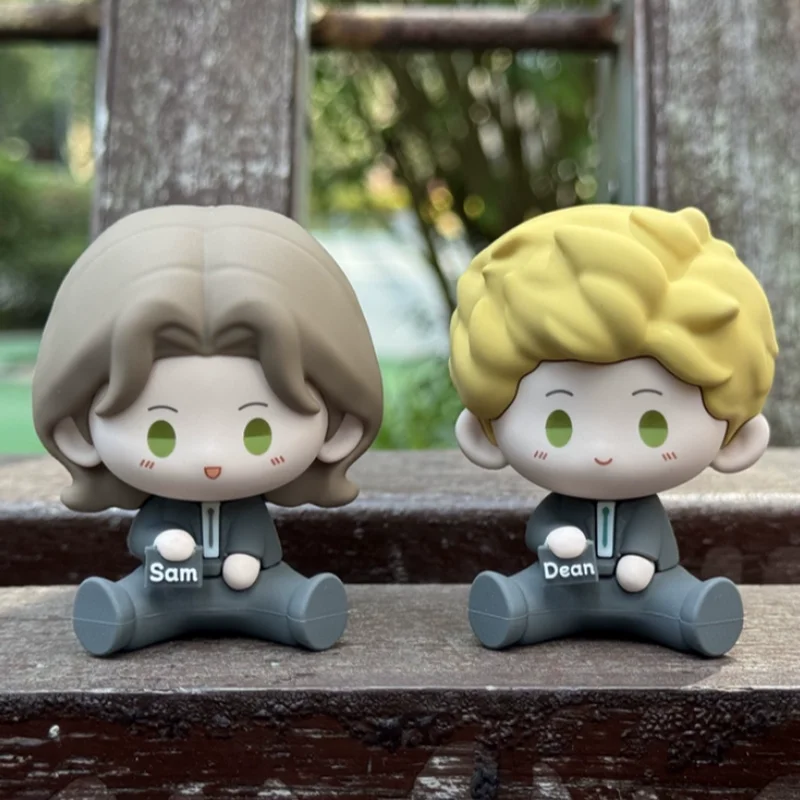 

In Stock Evil Power Palm Series Blind Box Silicone Figure Dean Character Collectible Accessories Desktop Decor Ornament Gift