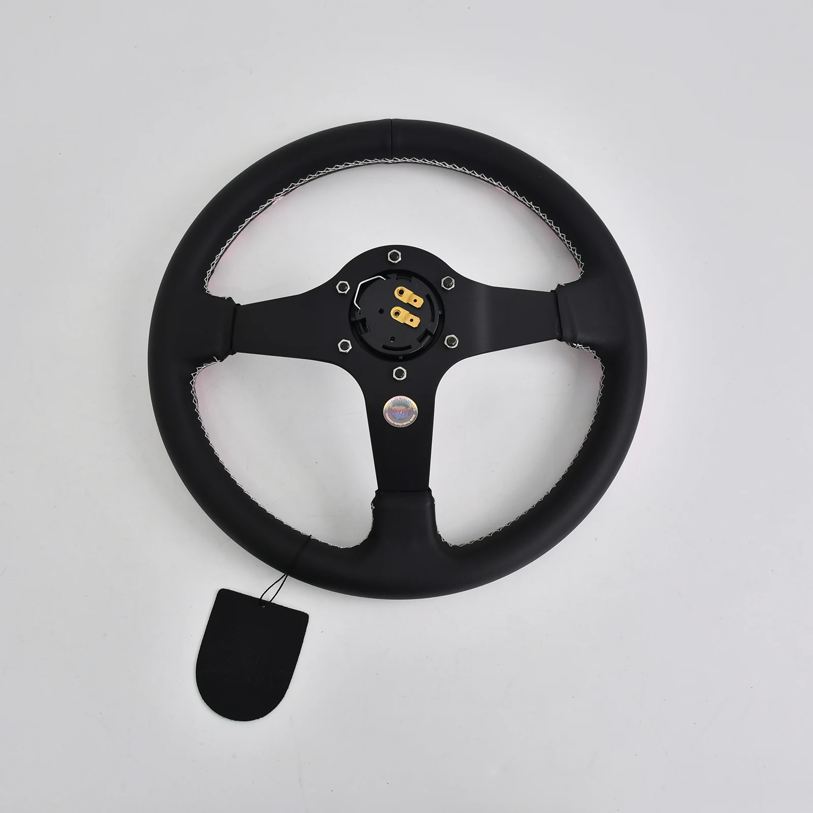 HYW Limited Edition JDM Drift Racing Car Steering Wheel Anti-slip Grip Mt Fuji Sakura Embroidery Interior Car Part