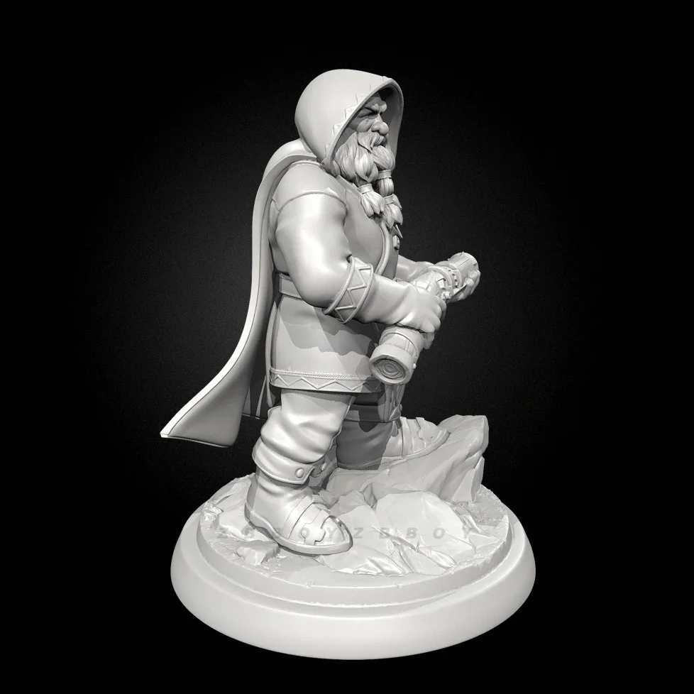 Kits de modèles en résine, hauteurs globales 25mm 38mm 50mm, figurine incolore et auto-assemblée (impression 3D) TD-7416/3D