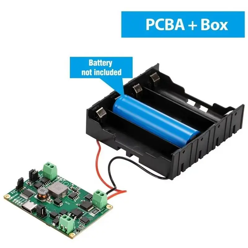 TKOH-Solar Module MPPT 3.7V Lithium Battery Module 5-24V 10-30W Solar Panel Output Module