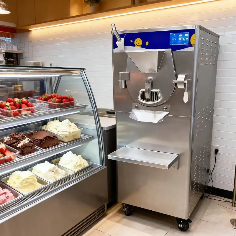 Advanced high-efficiency and high-yield stainless steel hard ice machine y