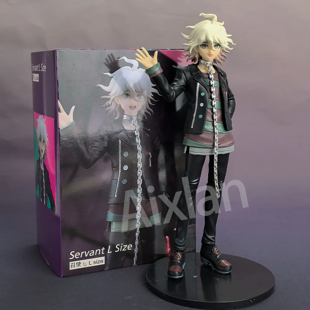 20 سنتيمتر Komaeda Nagito أنيمي الشكل Danganronpa 1 2 تحصيل عمل دمية لعبة صغيرة المنبثقة موكب #6