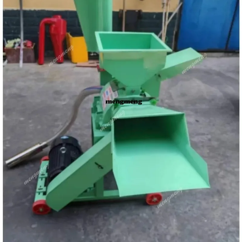 Forage grass beater dry and wet dual-purpose household self-priming grain grinder breeding grass cutter grass shredder