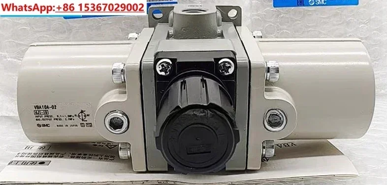 SMC 오리지널 VBA10A-02GN VBA10A-02 VBA10A-F02 VBA10A-F02GN 공압 부스터 밸브 에어 리시버 실린더