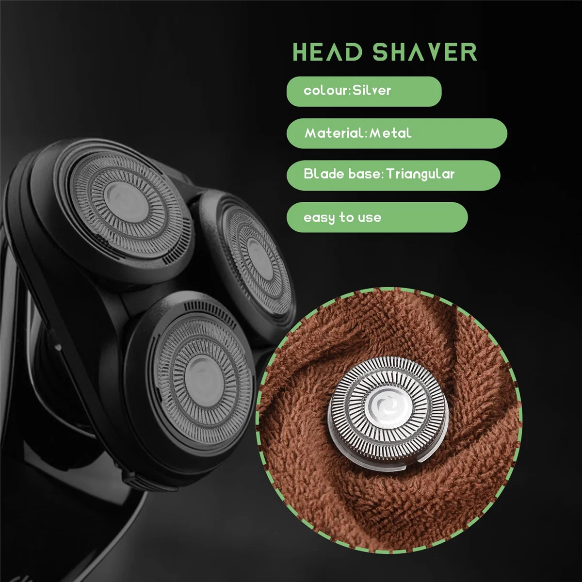 Electric Shaver Replacement Blades Spare Blades Nasal Trimmer Temple Trimmer Electric Shaving Machine Razor