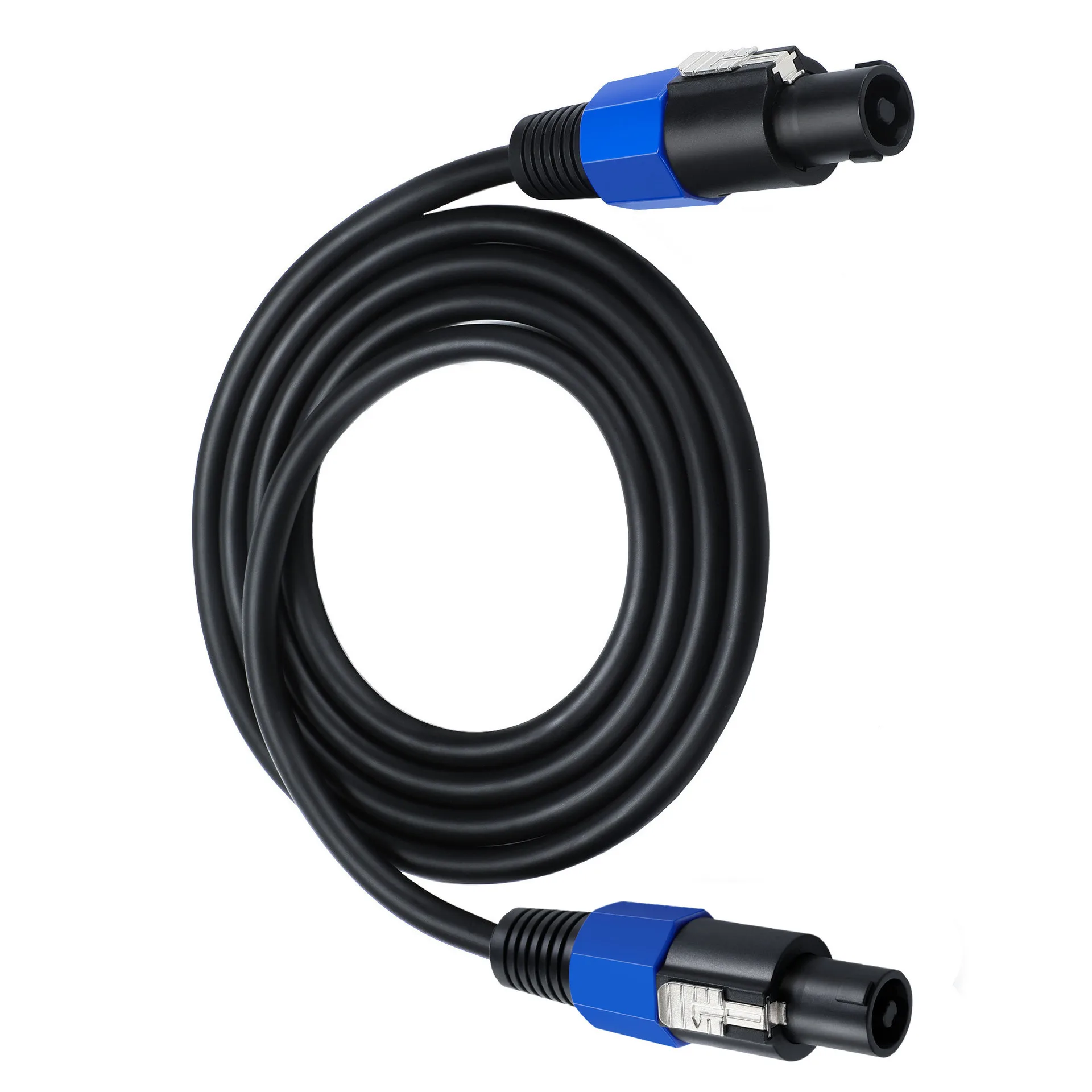 Speakon Male to Speakon Male Professional 1.6mm² DJ Speaker Cable with Twist Lock for Ohm Audio Stage Amplifier XLR Project