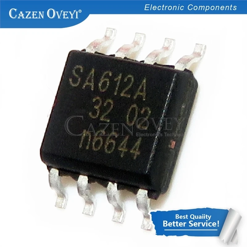 5pcs/lot SA612AD SA612A NE612AD NE612A SA612 NE612 SOP-8 In Stock