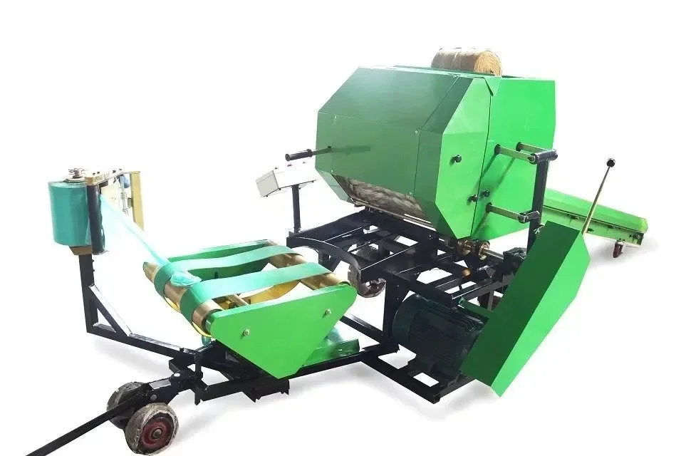 Hay and Straw Baling Machine Grass Baler Mini Round Hay Baler for Sale