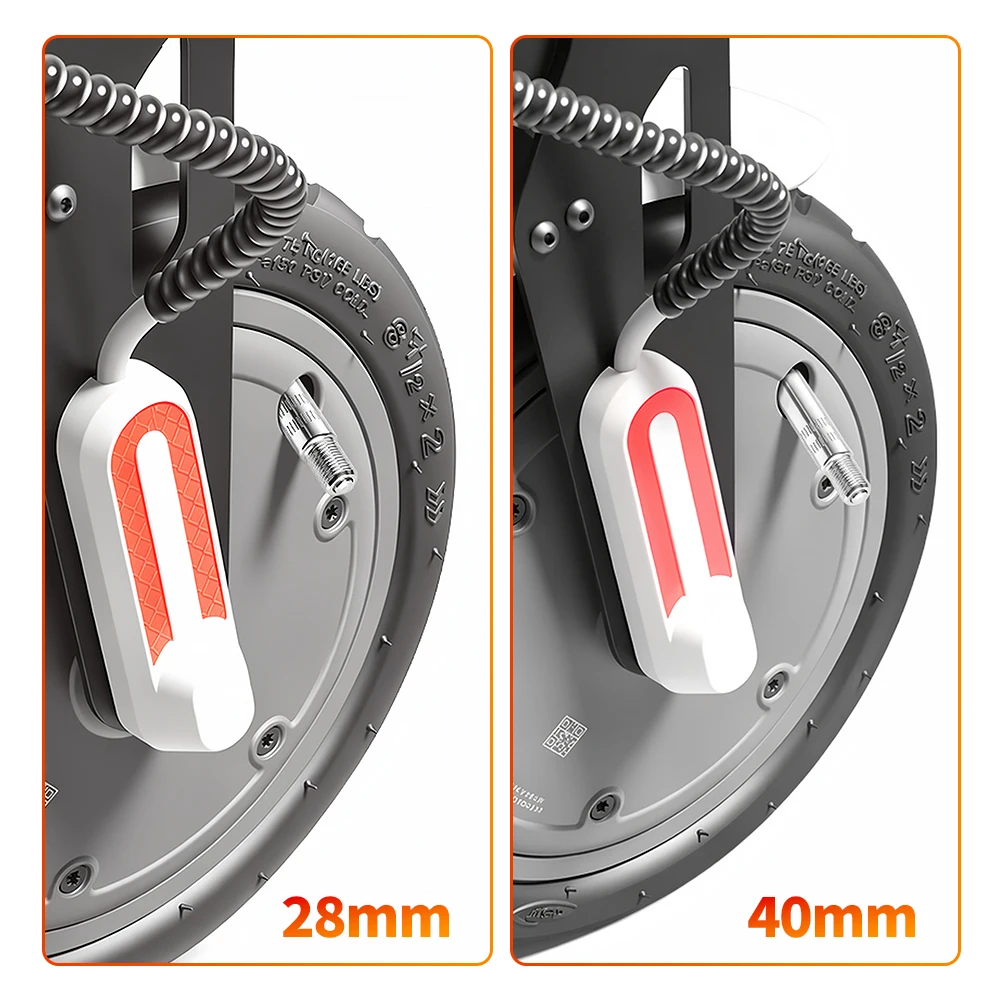 Verlängerung Luftventil Adapter für Xiaomi M365 / 1S / Pro Max G30 G30D Elektroroller Motorrad Aufblasbare Reifendüse Teile – Detail 4