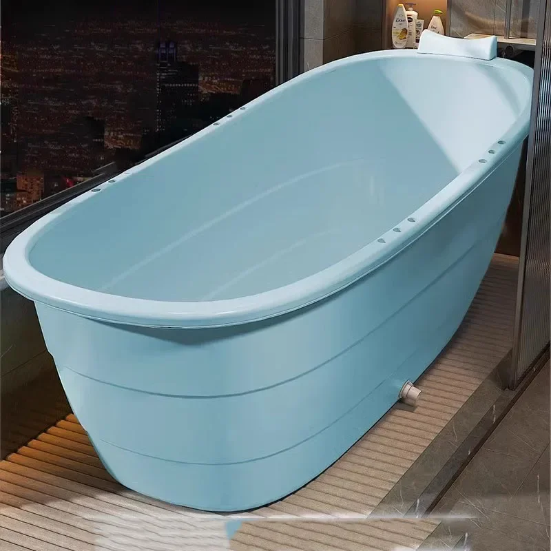 Foldable Large Bathroom Bathtubs Plastic White Strong Bucket Folding Bathtub Bath Adults Baignoire Pliable Adulltes Furniture