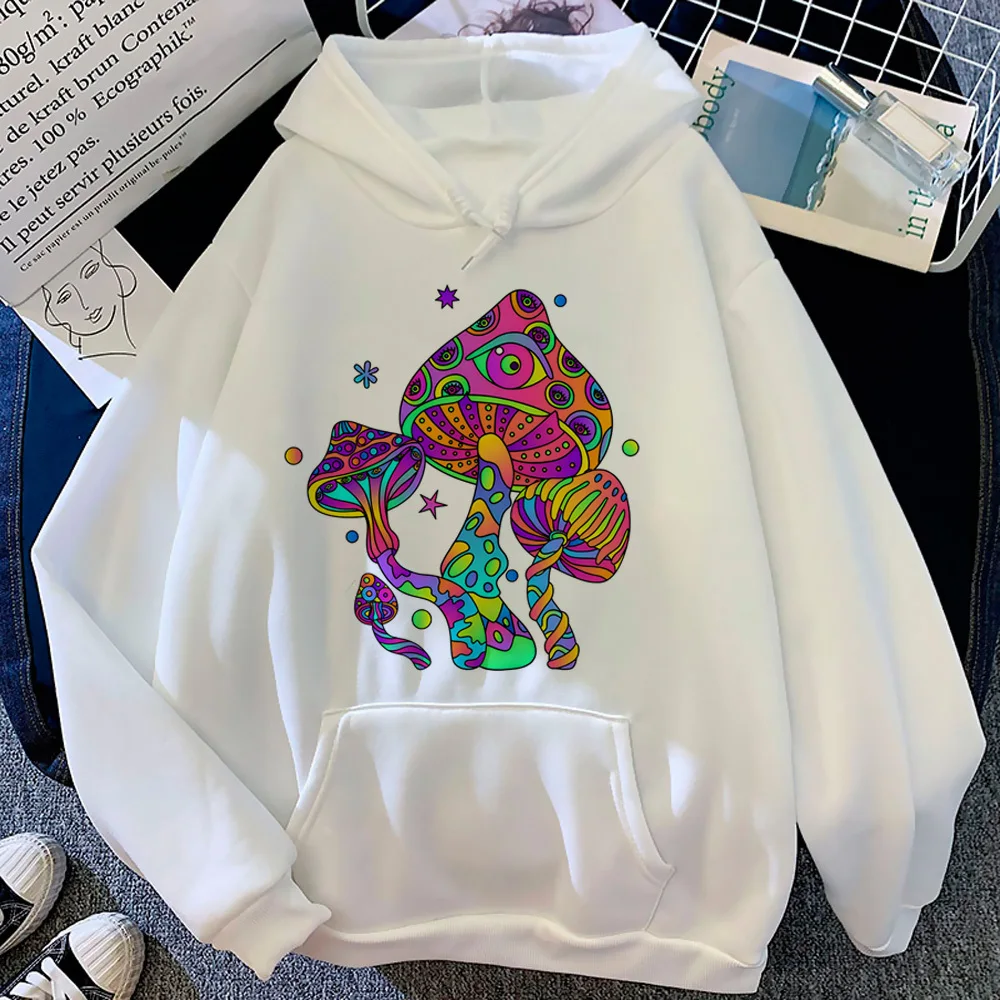 

Psychedelic Alien hoodie designer soft fabric comic pattern winter teen hoddie casual wear funny anime comfortable