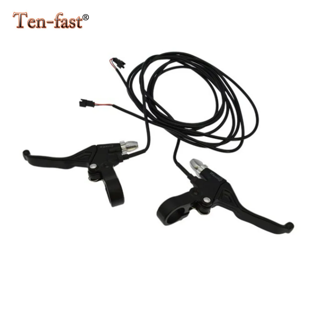 Electric Disc Brake Handle Ebike Brake Handle Aluminum Alloy Cycling Brake Levers Ebike Accessories Cut Off Power Brake