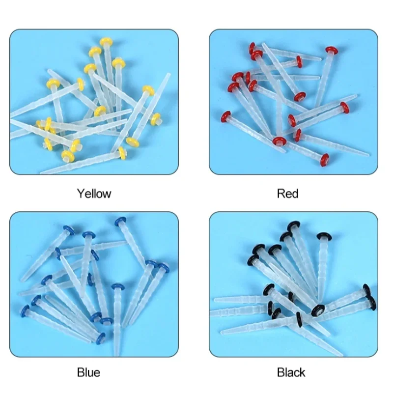 100pcs/bag Dental Quartz Fiber Post with Straight Screw Dental Fiber Resin Post for Root Canal Restoration Endodontic Tool view 5