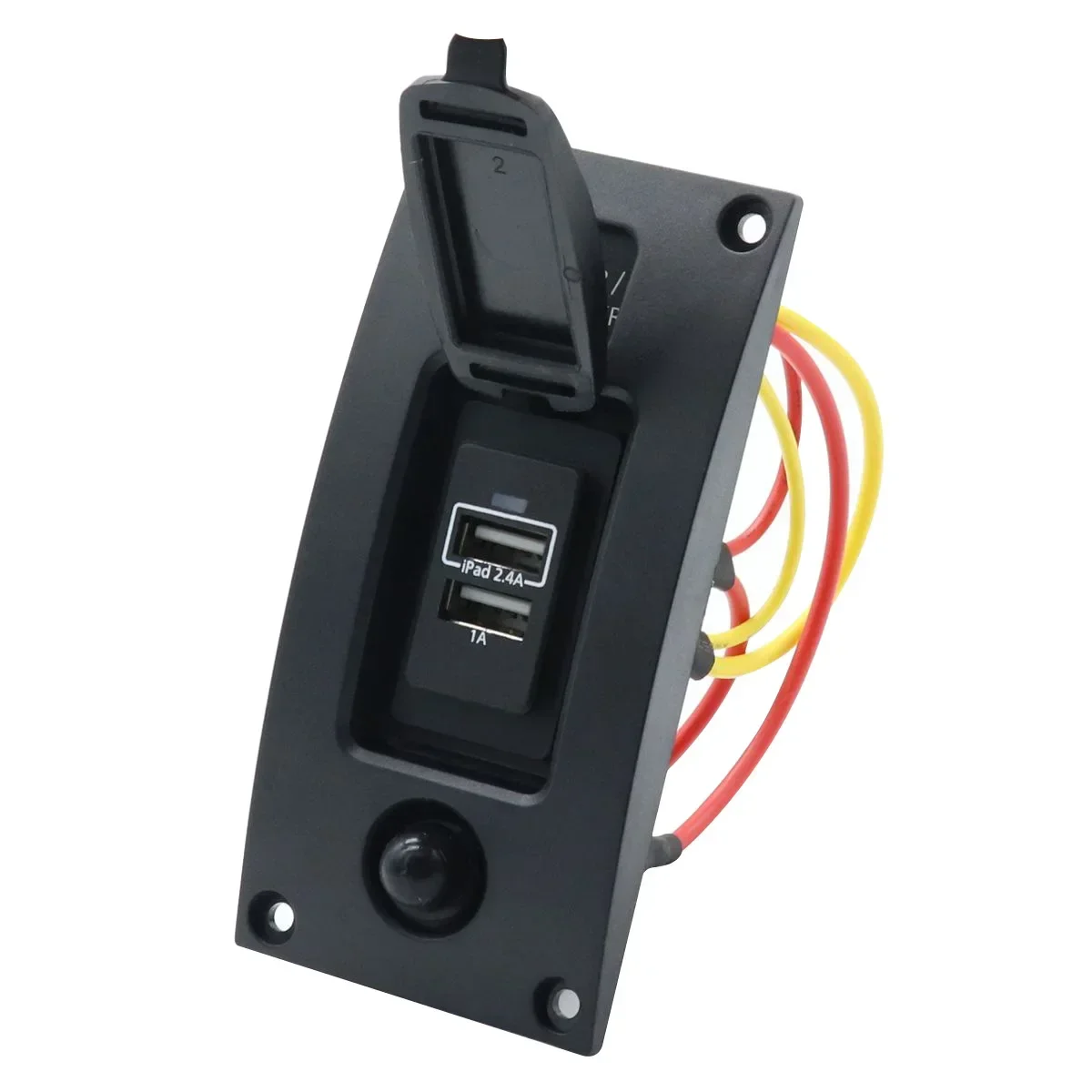 

5V3.4A USB зарядная панель с защитой от перегрузки 12 В/24 В, яхта, морской RV-шина, универсальная