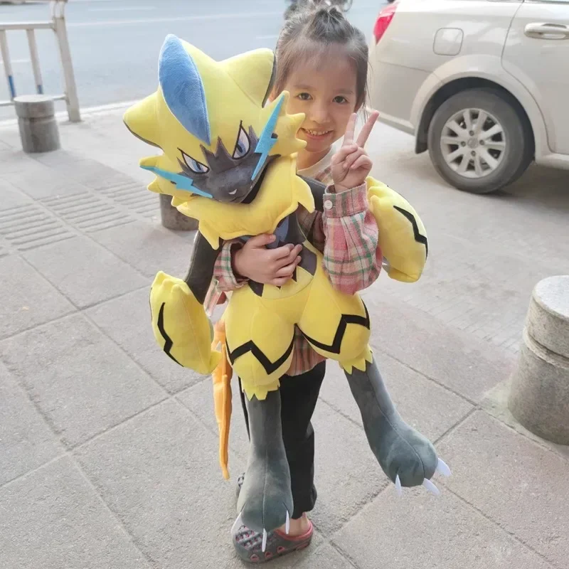 190 CM Super Grande Formato Pokémon Zeraora Peluche Bambola Peluche Accogliente Bambola Morbida Regalo Di Compleanno Per Bambini Giocattoli di Animazione Del Fumetto