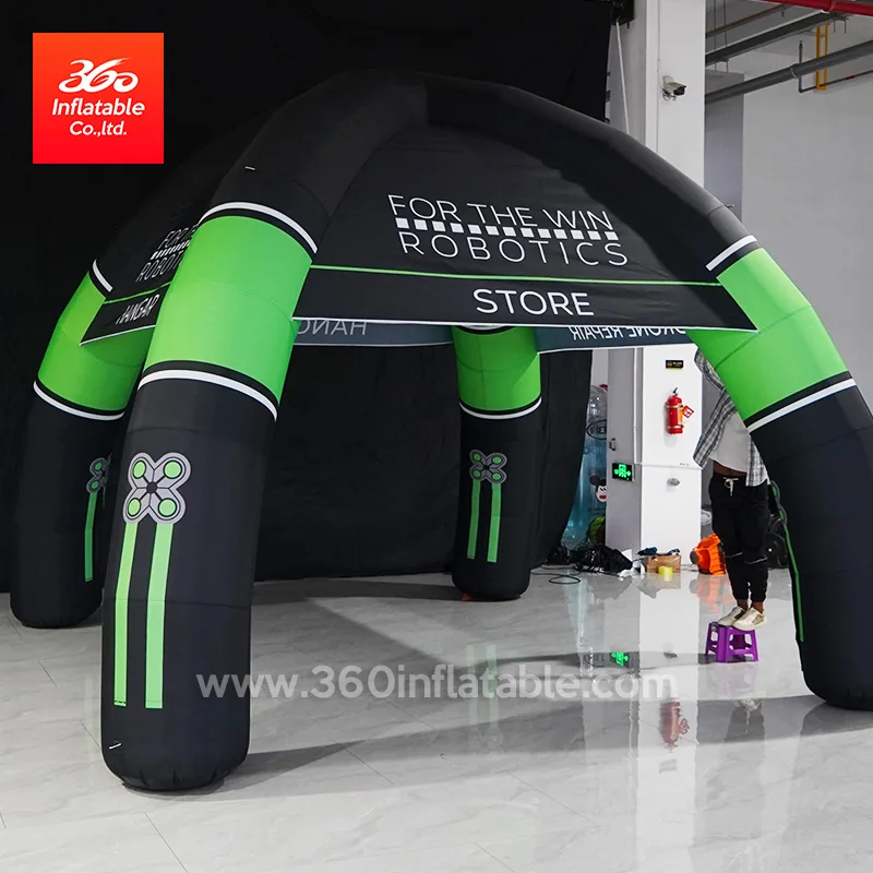 

Custom Designed Outdoor Advertising Inflatable Tent Waterproof Oxford Cloth for Outdoor Events and Parties with Air Blower