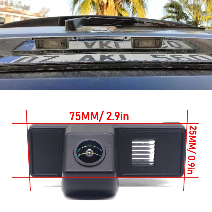 HD Reverse Car Camera for Mercedes Benz Vito Viano Sprinter B Class B-Class W639 Vehicle Backup Parking Monitor Rear View Camera