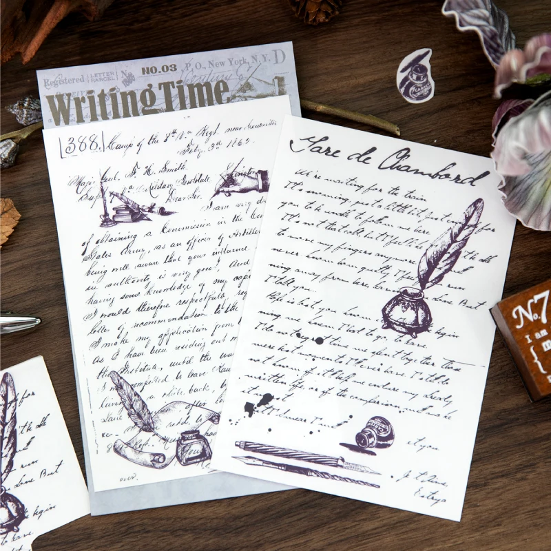 آلة كاتبة الفيلم العتيق فرك على ملصق غير المرغوب فيه مجلة ديكو كرافت لوازم ملصقات نقل الجملة الرجعية لسكرابوكينغ